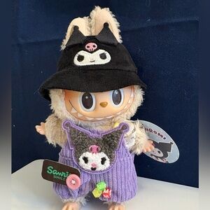 Labubu “Hello Kitty” Kuromi Outfit! (Doll NOT included).